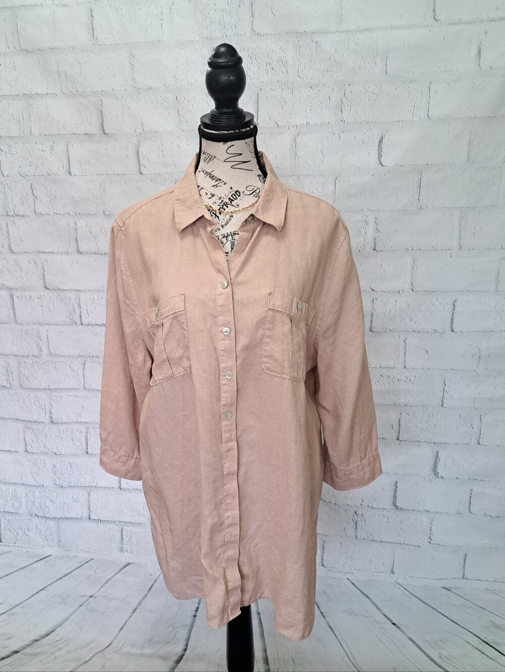 Chico's Linen Blouse